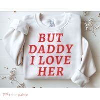 But Daddy I Love Her Pride Lgbt Queer Bisexual Pansexual Sweatshirt thumb 2