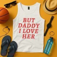 But Daddy I Love Her Pride Lgbt Queer Bisexual Pansexual Tank Top thumb 4