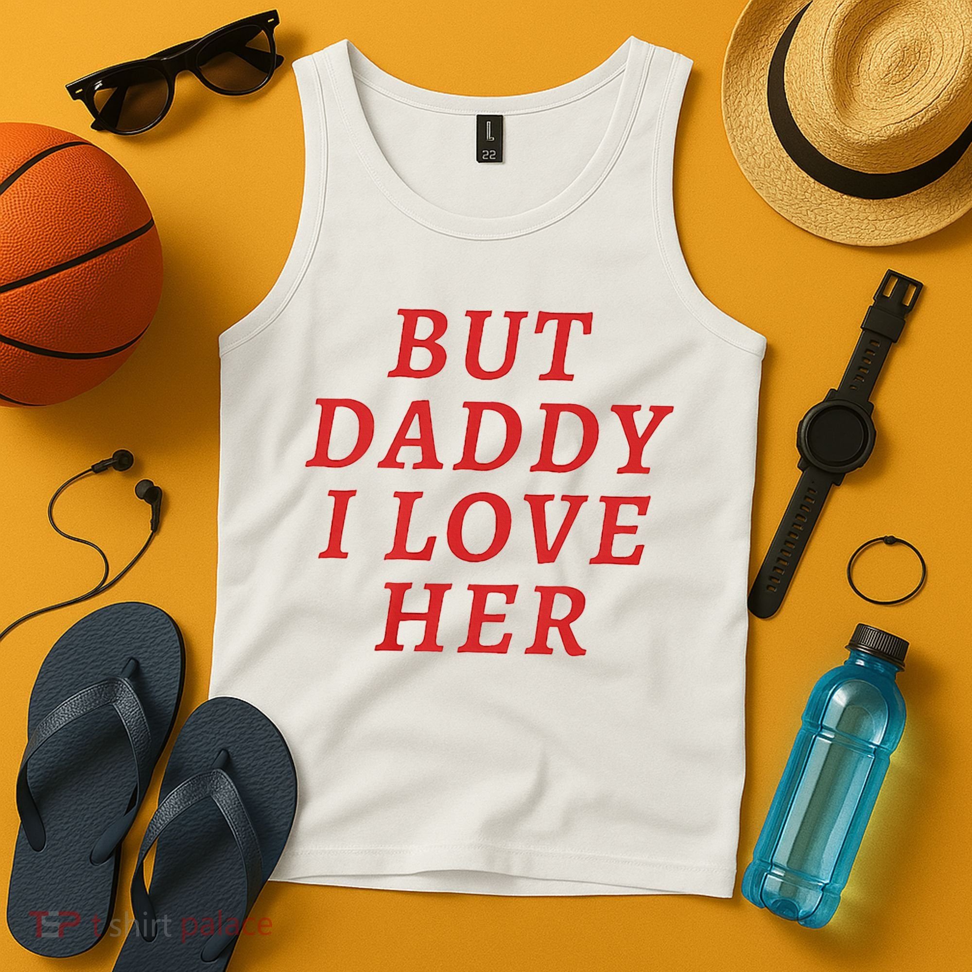 But Daddy I Love Her Pride Lgbt Queer Bisexual Pansexual Tank Top