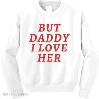But Daddy I Love Her Pride Lgbt Queer Bisexual Pansexual Kids Sweatshirt thumb 0