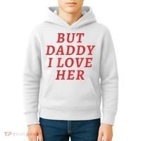 But Daddy I Love Her Pride Lgbt Queer Bisexual Pansexual Kids Hoodie thumb 4