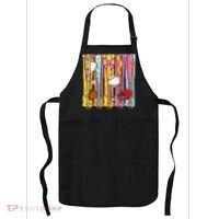 Baseball Dripping Ice Cream Drip Baseball Season Apron thumb 0