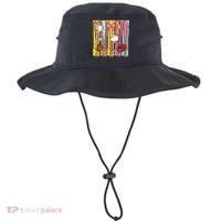 Baseball Dripping Ice Cream Drip Baseball Season Bucket Hat thumb 0