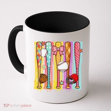 Baseball Dripping Ice Cream Drip Baseball Season Coffee Mug