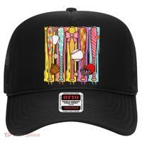 Baseball Dripping Ice Cream Drip Baseball Season Hat thumb 0