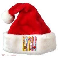 Baseball Dripping Ice Cream Drip Baseball Season Santa Hat thumb 0