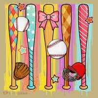 Baseball Dripping Ice Cream Drip Baseball Season Mousepad thumb 1