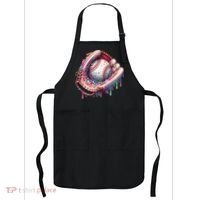 Baseball Drip Ice Cream Sprinkles Baseball Glove Apron thumb 0