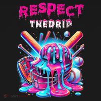 Baseball Drip Ice Cream Dripping Respect Drip Teen Boy Girl  Women's Tank Top thumb 5