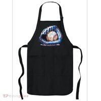 Baseball Drip Ice Cream Sprinkles Baseball Glove  Apron thumb 0