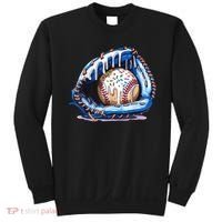 Baseball Drip Ice Cream Sprinkles Baseball Glove  Sweatshirt thumb 0