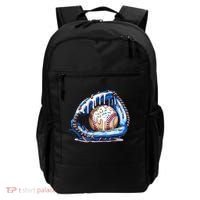 Baseball Drip Ice Cream Sprinkles Baseball Glove  Backpack thumb 0