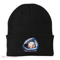Baseball Drip Ice Cream Sprinkles Baseball Glove  Beanie thumb 0
