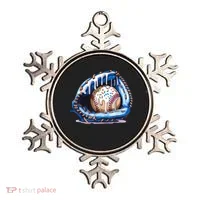 Baseball Drip Ice Cream Sprinkles Baseball Glove  Ornament thumb 0
