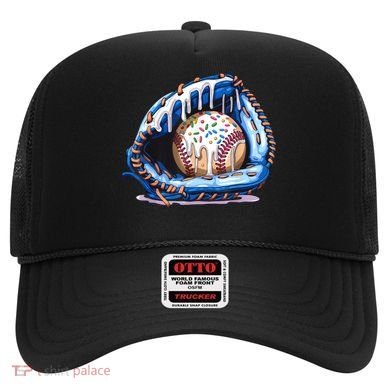Baseball Drip Ice Cream Sprinkles Baseball Glove  Hat