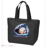 Baseball Drip Ice Cream Sprinkles Baseball Glove  Tote Bag thumb 3
