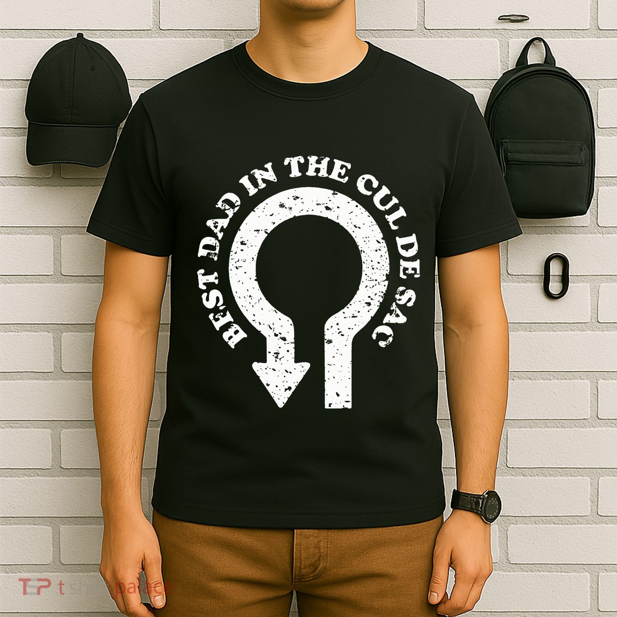 Best Dad In The Cul De Sac Bad Dad Jokes & Puns T-Shirt
