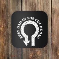 Best Dad In The Cul De Sac Bad Dad Jokes & Puns Coaster thumb 0