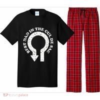 Best Dad In The Cul De Sac Bad Dad Jokes & Puns Pajama Set thumb 0