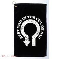 Best Dad In The Cul De Sac Bad Dad Jokes & Puns Golf Towel thumb 0