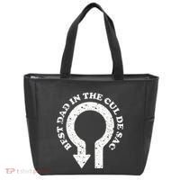 Best Dad In The Cul De Sac Bad Dad Jokes & Puns Tote Bag thumb 0