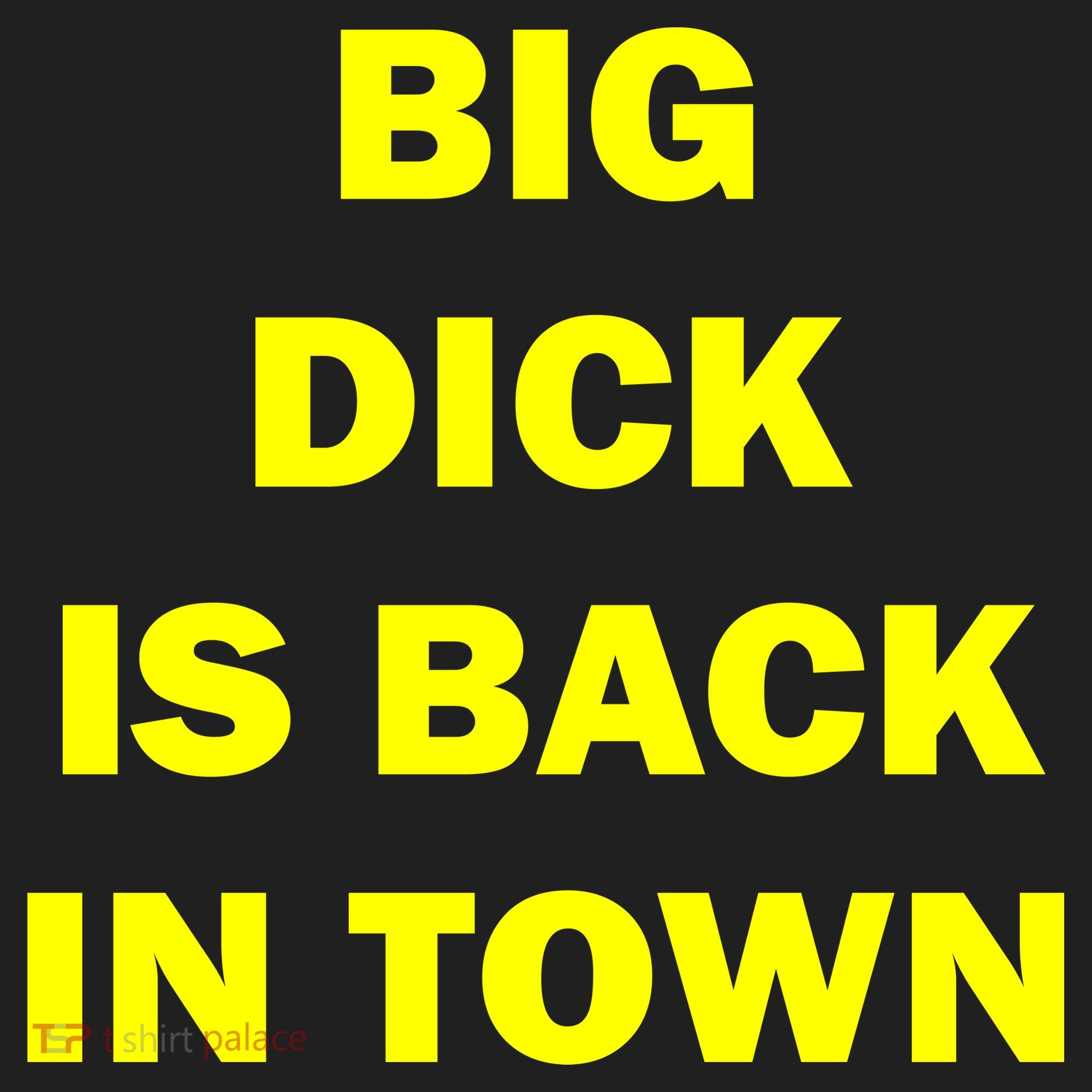 Big Dick Is Back In Town Beanie