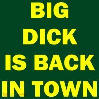 Big Dick Is Back In Town Mousepad thumb 1