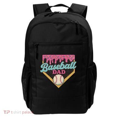 Baseball Dad Ice Cream Drip Backpack