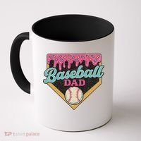 Baseball Dad Ice Cream Drip Coffee Mug thumb 0