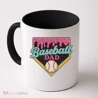 Baseball Dad Ice Cream Drip Coffee Mug thumb 0