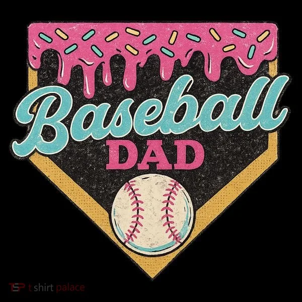 Baseball Dad Ice Cream Drip Coffee Mug