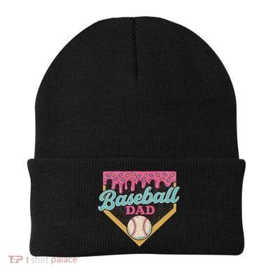Baseball Dad Ice Cream Drip Beanie