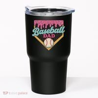 Baseball Dad Ice Cream Drip Tumbler thumb 0