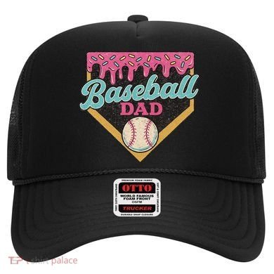 Baseball Dad Ice Cream Drip Hat