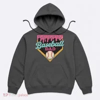 Baseball Dad Ice Cream Drip Hoodie thumb 0