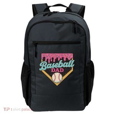 Baseball Dad Ice Cream Drip Backpack