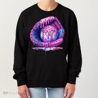 Baseball Drip Ice Cream Sprinkles Baseball Glove Women's Sweatshirt thumb 0