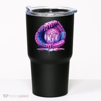 Baseball Drip Ice Cream Sprinkles Baseball Glove Tumbler thumb 0