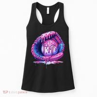 Baseball Drip Ice Cream Sprinkles Baseball Glove Women's Tank Top thumb 0
