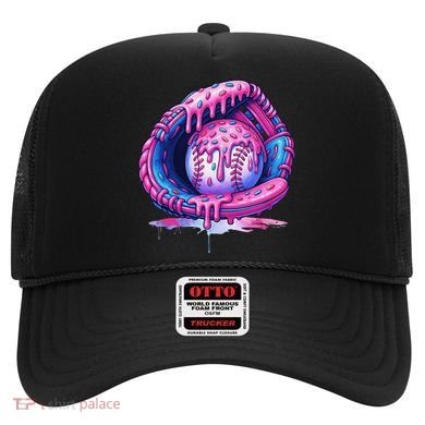 Baseball Drip Ice Cream Sprinkles Baseball Glove Hat