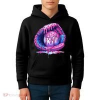 Baseball Drip Ice Cream Sprinkles Baseball Glove Kids Hoodie thumb 4