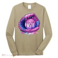 Baseball Drip Ice Cream Sprinkles Baseball Glove Long Sleeve Shirt thumb 0