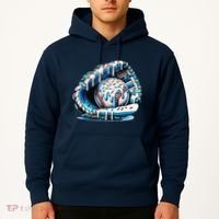 Baseball Drip Ice Cream Sprinkles Glove Hoodie thumb 2