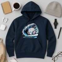 Baseball Drip Ice Cream Sprinkles Glove Hoodie thumb 3
