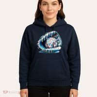 Baseball Drip Ice Cream Sprinkles Glove Hoodie thumb 5