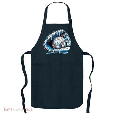 Baseball Drip Ice Cream Sprinkles Glove Apron