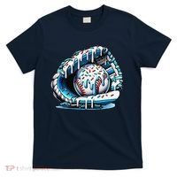 Baseball Drip Ice Cream Sprinkles Glove T-Shirt thumb 0