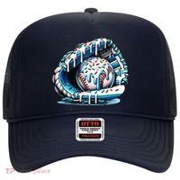 Baseball Drip Ice Cream Sprinkles Glove Hat thumb 0