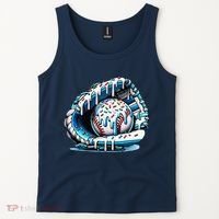 Baseball Drip Ice Cream Sprinkles Glove Tank Top thumb 2