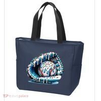 Baseball Drip Ice Cream Sprinkles Glove Tote Bag thumb 3
